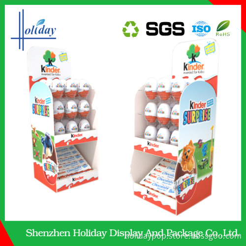 Hot Supermarket Customized Wholesale paper Cake stand box,snack candy bread display rack factory directly